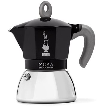 E-shop Bialetti New Moka Induktion 6 Portionen schwarz