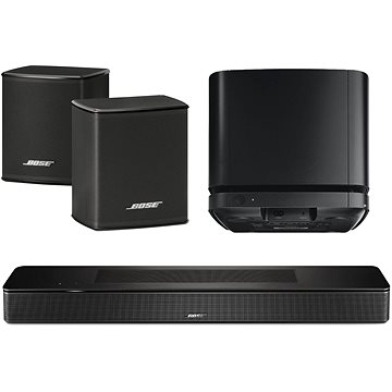 BOSE Smart SoundBar + Surround Speakers + Bass module 500 černá