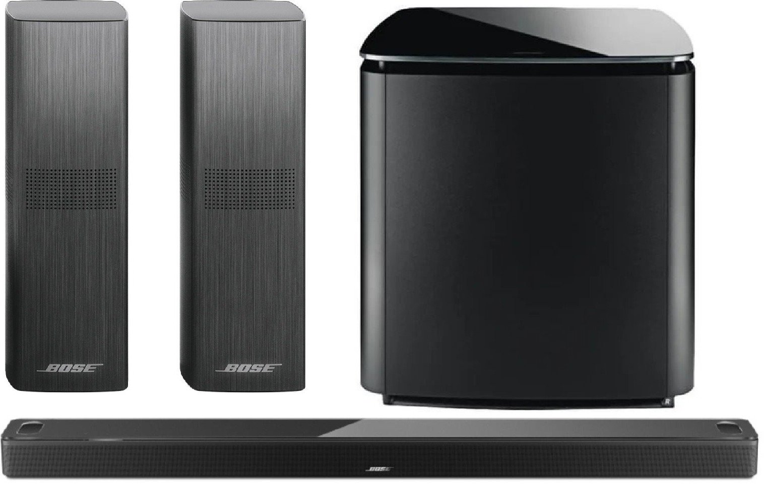 BOSE Smart Ultra SoundBar + Surround Speakers 700 + Bass module 700 černá