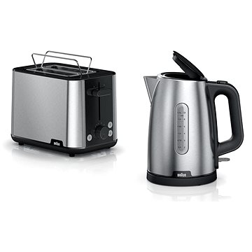 Braun PurShine Breakfast Collection - Schwarz (WK1500. BK & HT1510. BK)