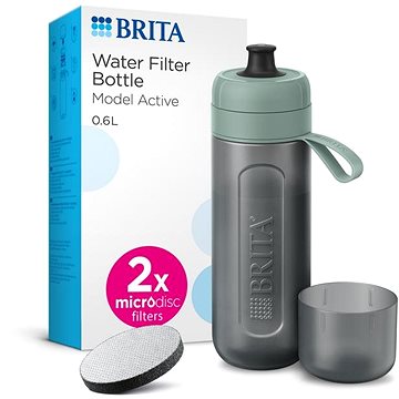 BRITA Fill&Go Active 0,6 L Grün + 2 × Microdisc 2024