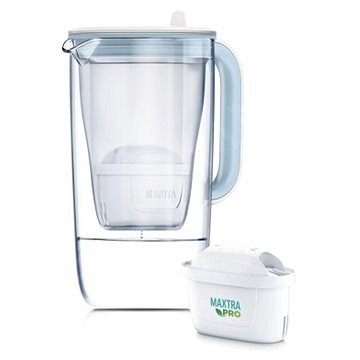 BRITA Glaskanne 2,5 L Hellblau NEU 2024