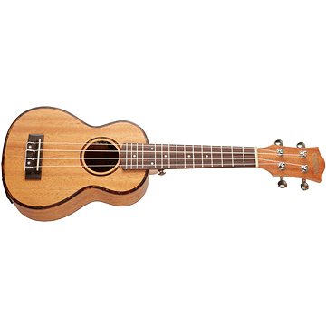 CASCHA HH 2026E Soprano Mahogany Ukulele Set EQ