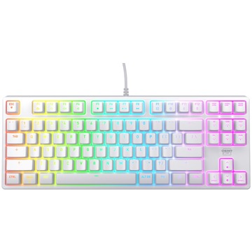 CHERRY K4V2 RGB Tenkeyless White edition, Mechanical gaming keyboard, US