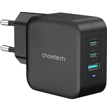 Choetech PD 100W GaN 2xUSB-C+USB-A Charger