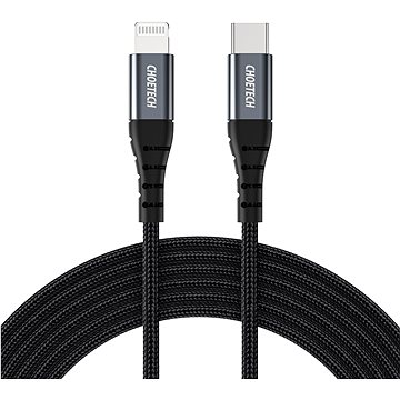 ChoeTech MFI Certified Type-C To Lightning 2m Braid Cable