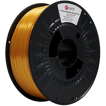 C-TECH Filament PREMIUM LINE PLA Silk Gelb RAL1023