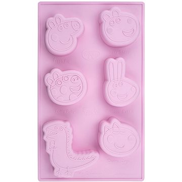 Dr. Oetker Mini-Kuchenform Peppa Pig 29 × 17,5 × 2,5 Cm 6 × 60 Ml