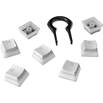 HyperX Pudding Keycaps - Weiß - US