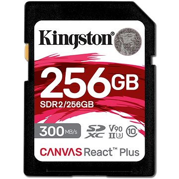 Kingston SDXC 256 GB Canvas React Plus