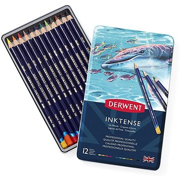 DERWENT Professional Inktense In Dose - 12 Farben