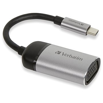 VERBATIM USB-C Auf VGA ADAPTER - USB 3.1 GEN 1/ VGA, - 10 Cm