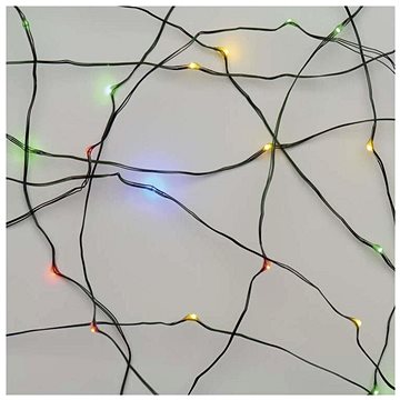 EMOS LED-Weihnachtslichterkette Grün, 4 M, Innen Und Außen, Multicolor, Timer