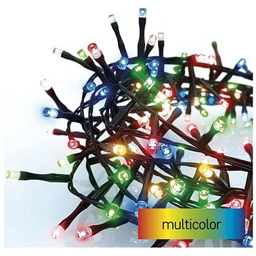 EMOS LED-Weihnachtslichterkette - Igel, 8 M, Innen Und Außen, Multicolor, Timer