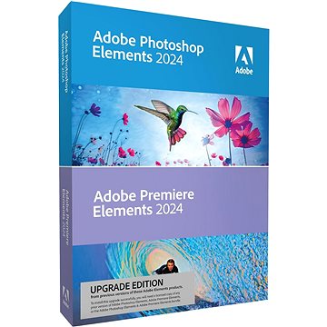 Adobe Photoshop & Premiere Elements 2024, Win/Mac, EN, Upgrade (elektronische Lizenz)