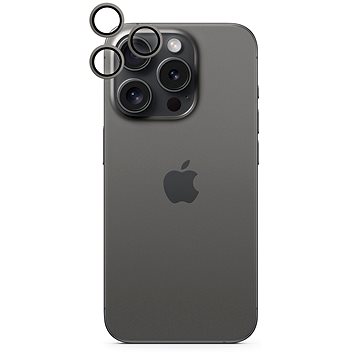 Epico Aluminium Schutzglas Für IPhone 16 Pro/16 Pro Max - Schwarz