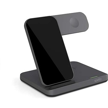 Spello By Epico 3in1 Wireless Charging Stand Für Samsung - Schwarz