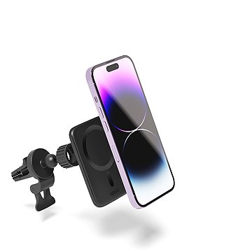 Epico Ultrathin Wireless Car Charger mit MagSafe-Unterstützung - schwarz