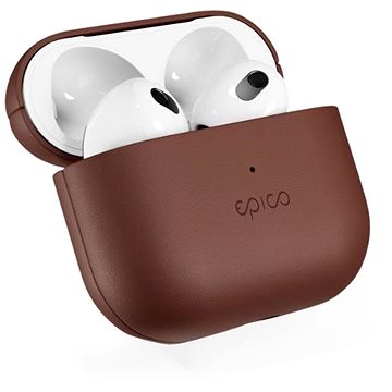 Epico Leather Case Airpods 3 - Braun