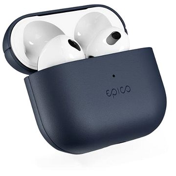 Epico Leather Case Airpods 4/4 (ANC) - blau