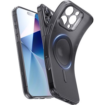 ESR Zero Clear Case (HaloLock), Compatible With IPhone 16 Pro Max, Frosted Black