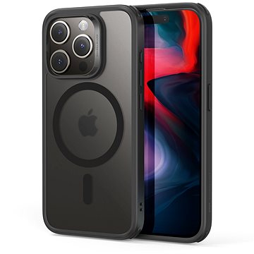 ESR Classic Hybrid Case (HaloLock), Kompatibel Mit IPhone 15 Pro Max, Frosted Black