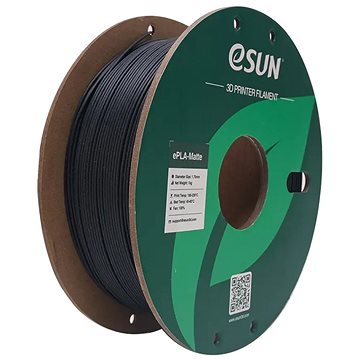 ESUN EPLA-Matte Deep Black 1kg