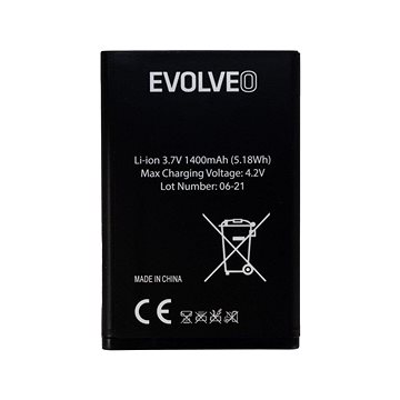 EVOLVEO EasyPhone EB, Original-Akku, 1400 MAh