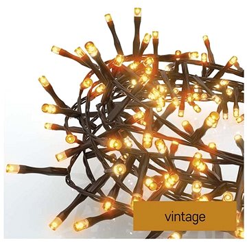 E-shop EMOS LED-Weihnachtskette - Igel, 6 m, innen und außen, Vintage, Timer