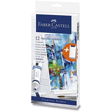 FABER-CASTELL In Der Tube, 12 Farben