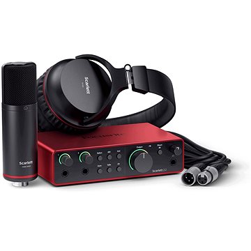 Focusrite Scarlett 2i2 Studio 4. Generation