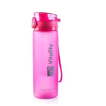 G21 Smoothie / Saftflasche, 600 Ml, Pink Frozen