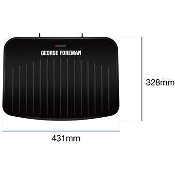 George Foreman 25820-56 Fit Grill L