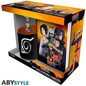 Naruto Shippuden - Tasse, Notizbuch Und Schlüsselanhänger