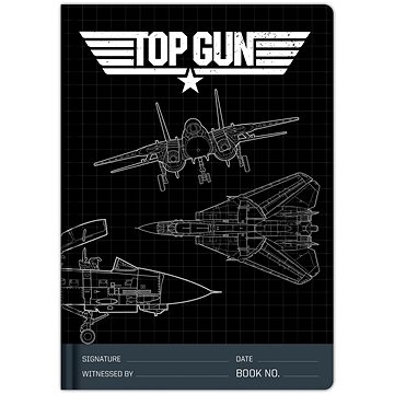 Top Gun - Air Fighter 1986 - Notizbuch