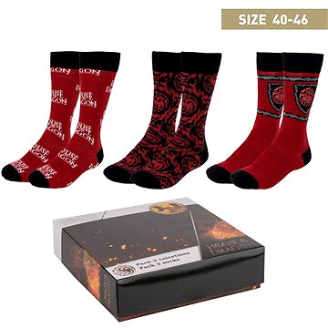 House Of Dragon - 3 Paar Socken 40-46