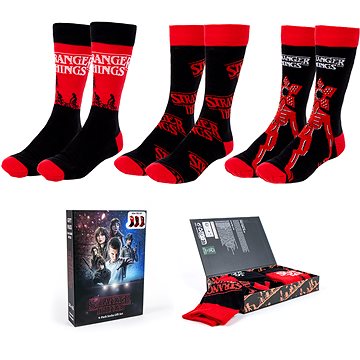 Stranger Things - 3 Paar Socken 38-45