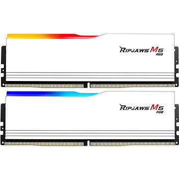 G. SKILL 32GB KIT DDR5 6000MT/s CL30 Ripjaws M5 RGB White