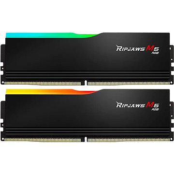 G.SKILL 32GB KIT DDR5 6400MT/s CL32 Ripjaws M5 RGB Black