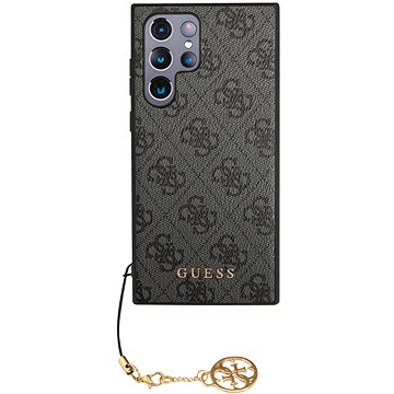 Guess 4G Charms Backcover Für Das Samsung Galaxy S24 Ultra Grey