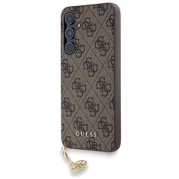 Guess 4G Charms Backcover Für Das Samsung Galaxy A55 Brown