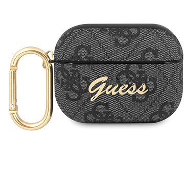 Guess 4G Script PC/PU Hülle für Apple Airpods Pro grau