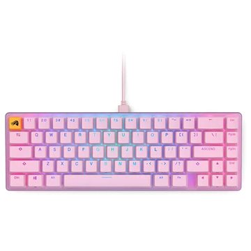 Glorious GMMK 2 Compact Keyboard - Fox Switches, ANSI-Layout, Pink