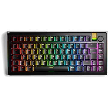Glorious GMMK 3 Pro HE Wireless 75% Custom Gaming-Tastatur - Pre-Built, ISO (DE), Fox HE Switches,