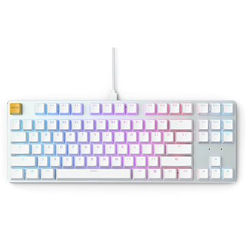 E-shop Glorious GMMK TKL White Ice Edition - Gateron-Brown, USA, weiß