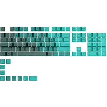 Glorious GPBT Keycaps - 114 PBT - ANSI - US-Layout - Rain Forest