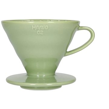 Hario Dripper V60-02, Keramisch, Dunkelgrün