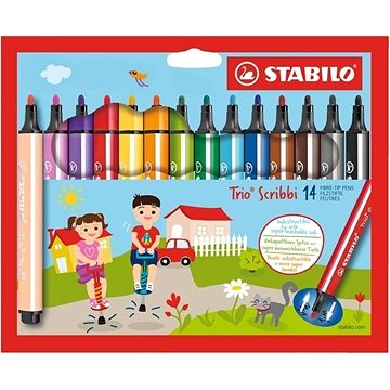 STABILO Trio Scribbi 14 Farben