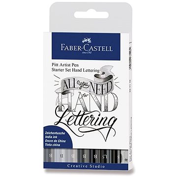 Faber-Castell Pitt Artist Pen Hand Lettering - 9er-Set