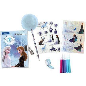 Lexibook Frozen Electronic Secret Diary Mit Licht Und Zubehör